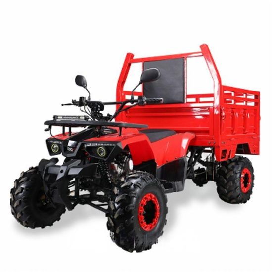 图片 All-terrain ATV with bucket, off-road four-wheel vehicle, gasoline cargo truck, agricultural vehicle, manufacturer direct sales, Little Ares 125ATV
