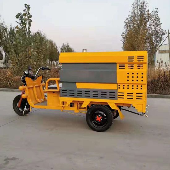 图片 Electric high-pressure cleaning vehicle, small road washing vehicle, multi-functional highway maintenance spraying vehicle
