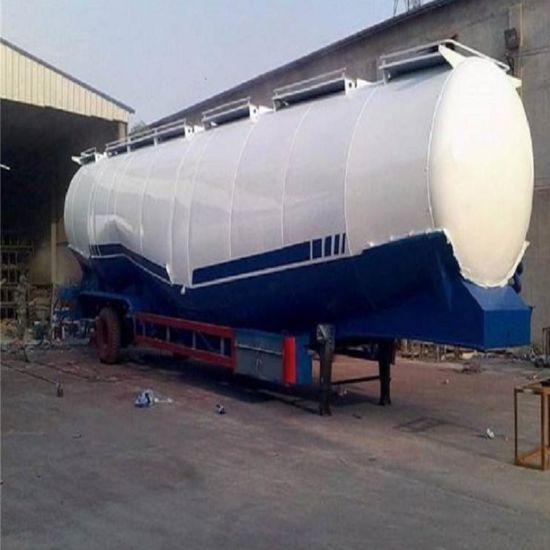 图片 Supply 40 square meters of duty-free cement ash truck 35 square meters of powder material transport truck configuration price