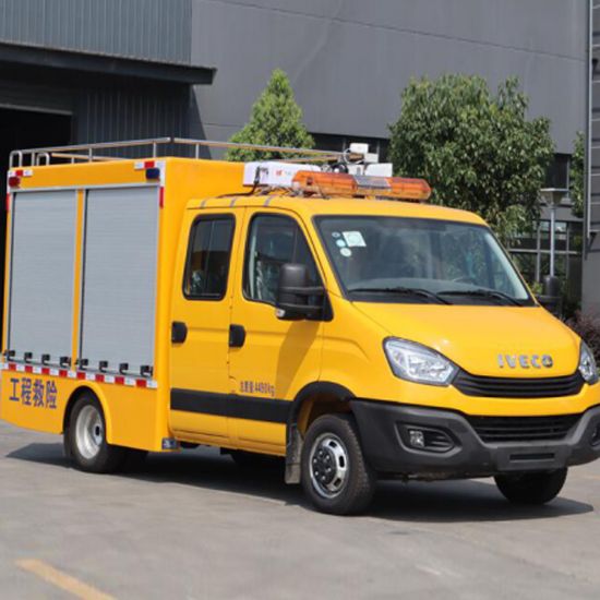 图片 Emergency vehicles, Dongfeng road repair vehicles, emergency vehicles, flood control and drainage vehicles, engineering rescue vehicles
