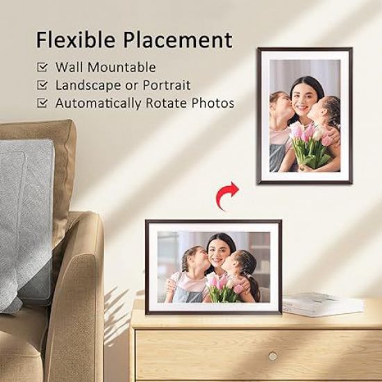 图片 Digital photo frame 10.1 inch 15.6 inch wifi touch HD electronic cloud album pictures video