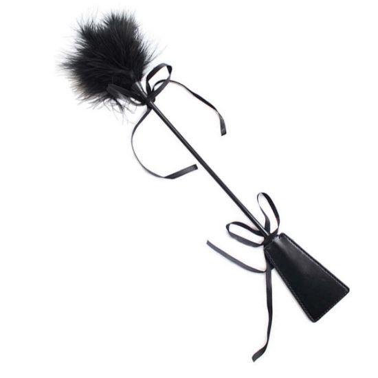 图片 Sexy SM feather racket, sexy adult couple supplies, feather stick, flirting stick, uniform suit, wholesale and distribution