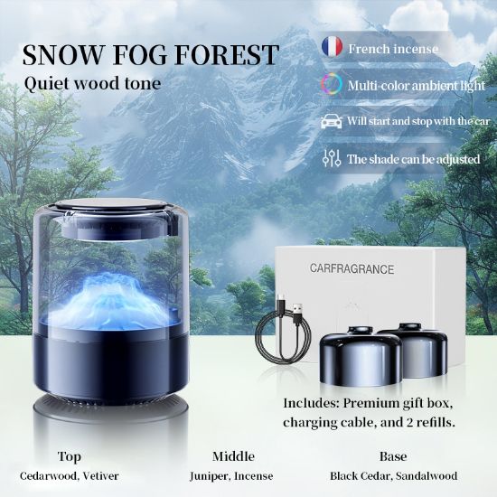 图片 TK Hot Sale Car Aromatherapy Cloud Viewing Car Perfumediffuser Scent for Men
