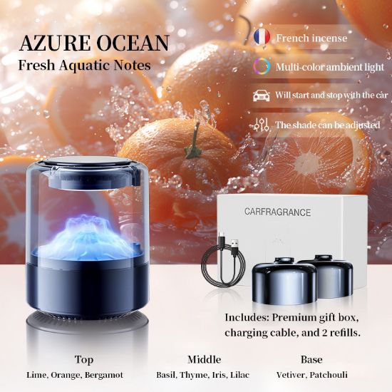 图片 TK Hot Sale Car Aromatherapy Cloud Viewing Car Perfumediffuser Scent for Men