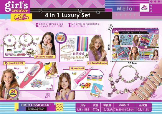 图片 4-in-1 DIY Set, Pretend Play Toys
