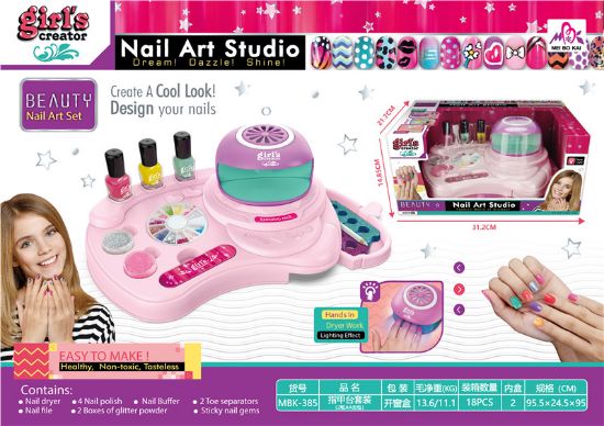 图片 Nail Table Set (2 AA batteries not included) Pretend Play Toy