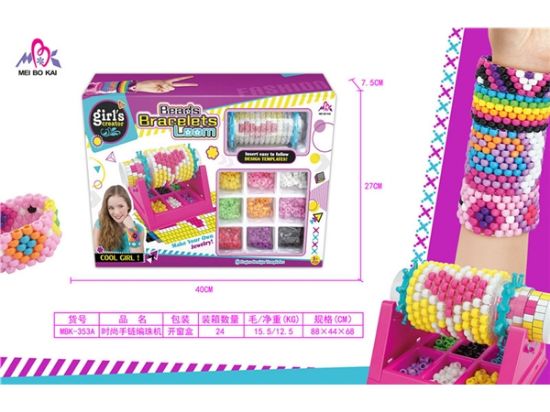 图片 Fashion Bracelet Beading Machine Pretend Play Toy