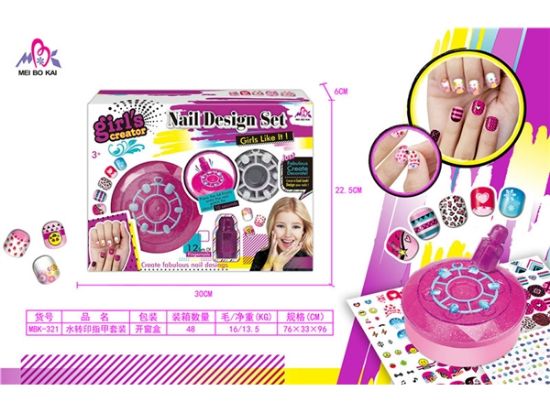 图片 Water Transfer Nail Art Set Playset