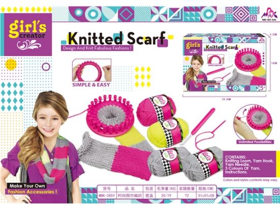 图片 Fashion Scarf Weaving Pretend Play Toy
