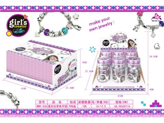 图片 Pandora Style Bead Bracelet Pretend Play Toy
