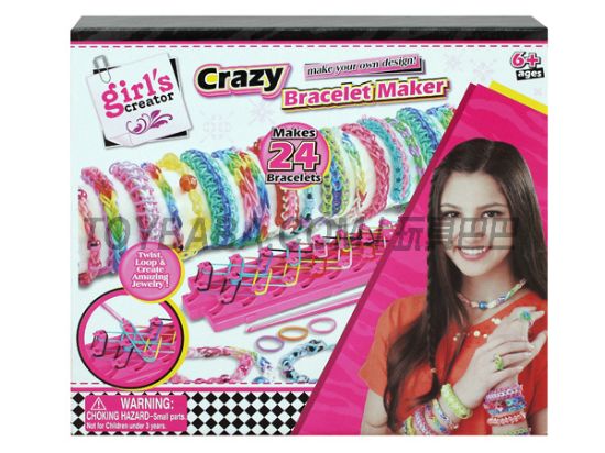 图片 DIY Rubber Band Weaving Machine