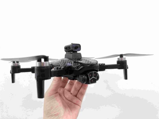 图片 Brushless Optical Flow Dual-Use Foldable Aerial Photography Quadcopter (Carbon Fiber Shell)