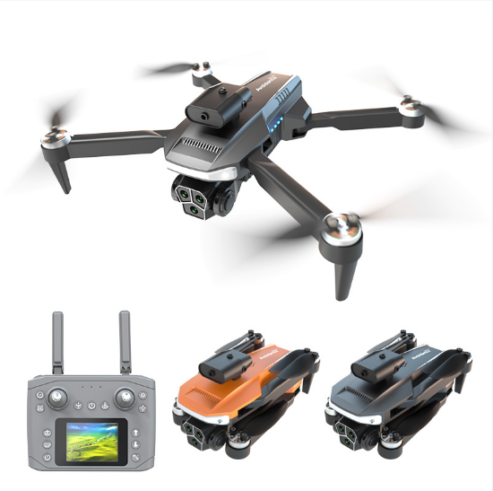 图片 Display Screen Foldable Optical Flow Two-in-One Four-Axis Drone/UAV/New Screen Display Drone/Remote Control Airplane