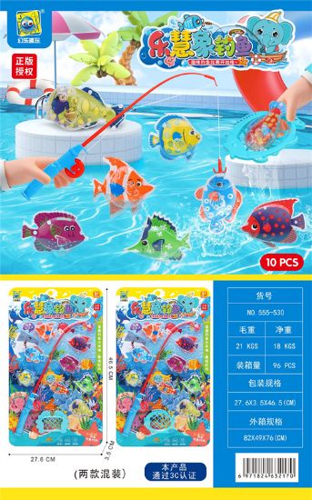 图片 Lively Elephant Transparent Fish Set