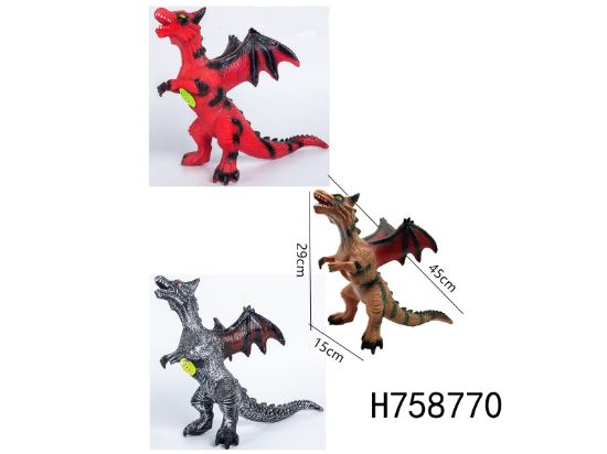 图片 Rubber Filled Single Head Dragon with IC Single Sound
