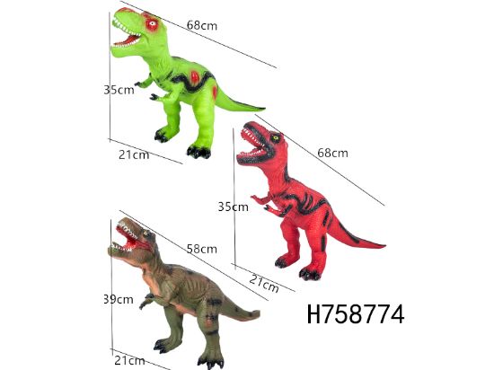 图片 Rubber Filled Giant Tyrannosaurus with IC Single Sound