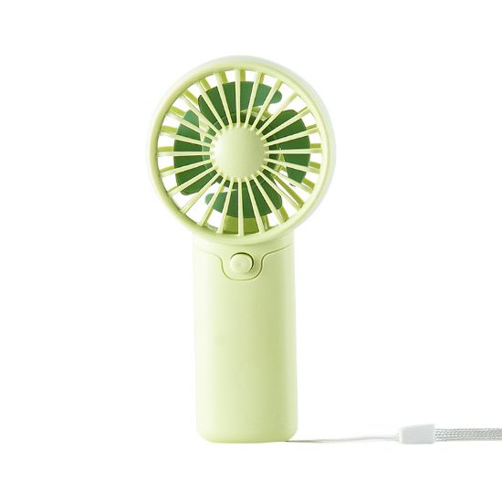 图片 Small Handheld Fan-round Monochrome (Battery Not Included)
