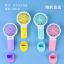图片 Small Handheld Fan-round Two-Color (Battery Not Included)