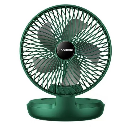 图片 Wall-Mounted Fan-Five-Leaf Emerald Green (USB Plug-in Type)